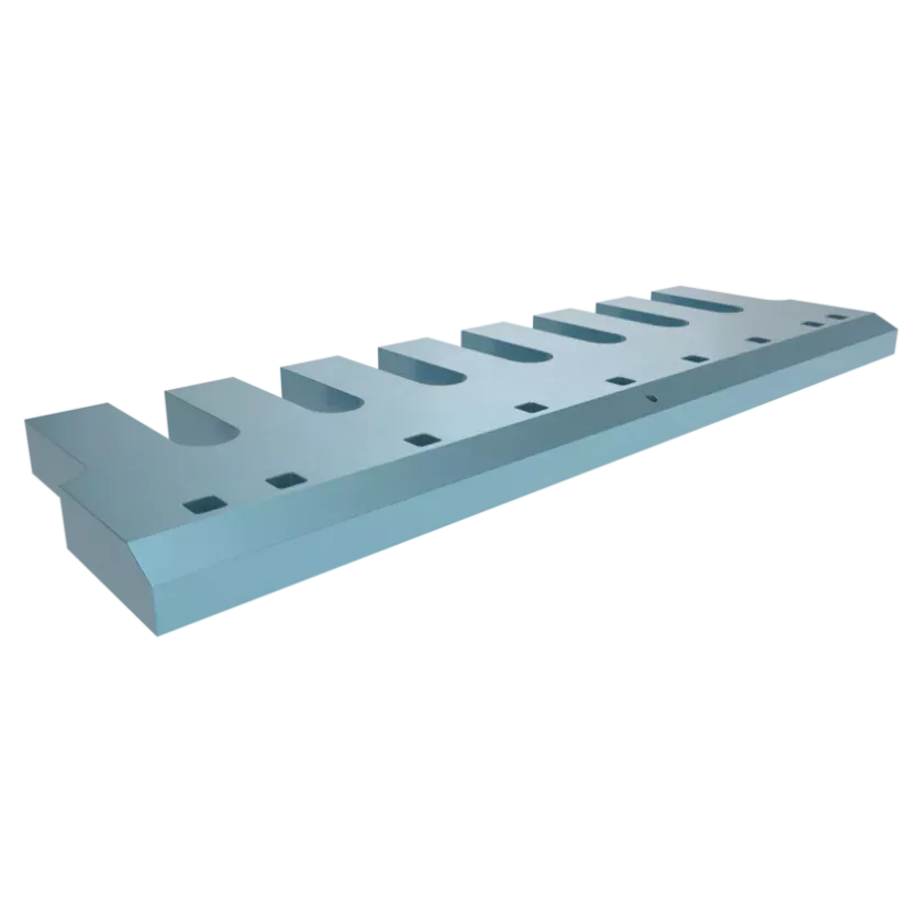 Borox Tandat hyvelstål, serrated grader blade