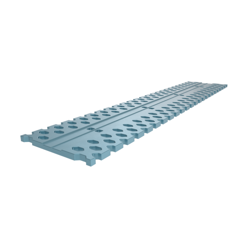 Borox Perforerat vägstål 550HB, perforated edges