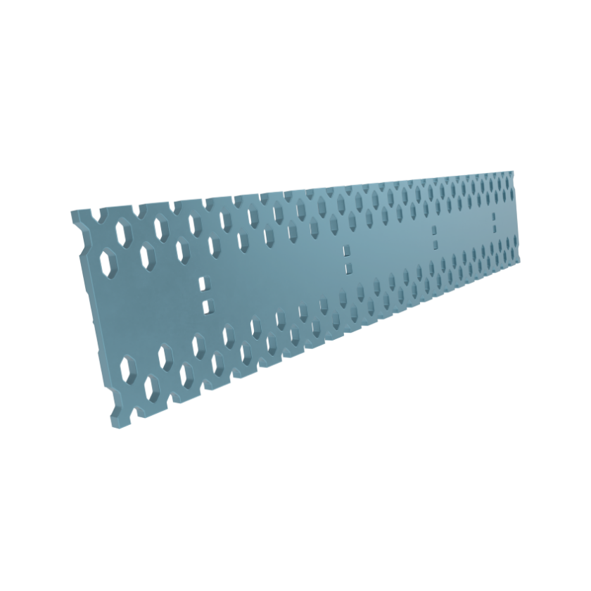 Borox Perforerade vägstål BX550, perforated edges