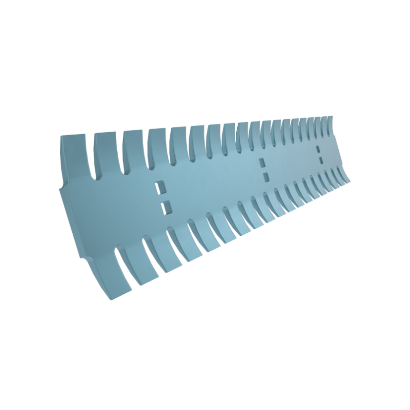 Borox Isrivarskär kupad vass profil, serrated edges curved sharp prpfile