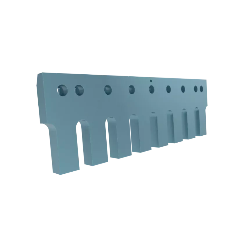 Borox tandade hyvelstål, serrated grader blade